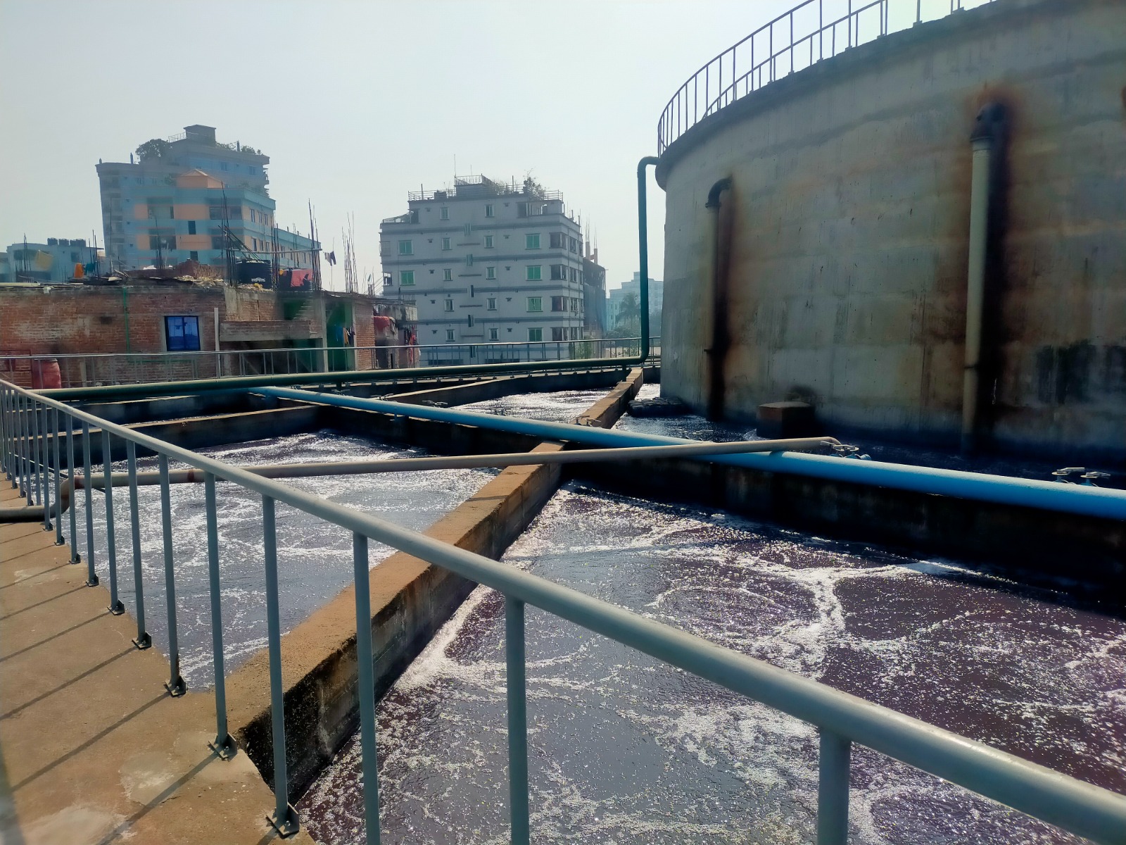 Effluent treatment plant at the Narayanganj campus